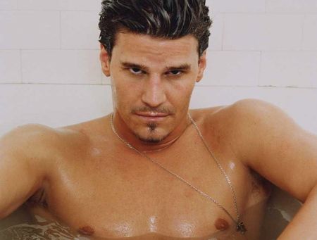 drool David Boreanaz Angel, Male Angels, David Boreanaz, Most Handsome Men, Hot Actors, Buffy The Vampire Slayer, Serie Tv, Male Models, Eye Candy