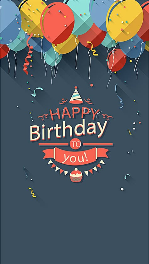 KaushikPatel Happy Birthday For Him, Happy Birthday Illustration, Happy Birthday Blue, Happy Birthday Man, Happy Birthday Text, Happy Birthday Wallpaper, Happy Birthday Wishes Images, Happy Birthday Posters, Happy Birthday Celebration