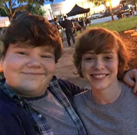 jeremy ray taylor and sophia lillis Sophie Lillis, Jeremy Taylor, Beverly Marsh, Clown Movie, Queen Sophia, Sophia Lillis, You'll Float Too, Its 2017, It The Clown Movie