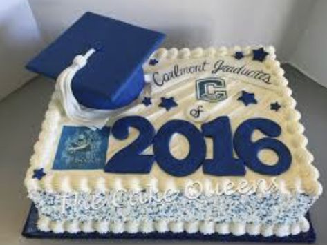 Sheet Cake Decorating Ideas, Sheet Cake Decorating, Graduation Sheet Cakes, High School Graduation Cakes, College Graduation Cakes, Graduation Cap Cake, Full Sheet Cake, Grad Cakes, Graduation Cake Designs