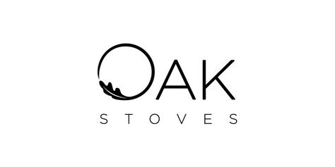 Oak Stoves on Behance Oak Logo Ideas, Oak Logo Design, Oak Leaf Logo, Oak Tree Logo Design, Oak Tree Logo, Oak Logo, White Oak Leaf, Tree Logo Design, Fruit Logo