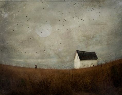 moon Jamie Heiden, Photo Texture, Artist Palette, Limited Edition Art Print, Birds Flying, Watercolor Landscape, Painting Inspiration, Landscape Art, Landscape Paintings