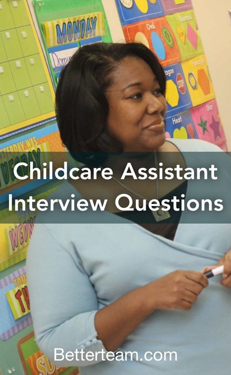 Childcare Interview Questions, Preschool Assistant Teacher Tips, Daycare Interview Questions, Assistant Director Daycare, Daycare Interview Outfit, Teacher Assistant Duties, Daycare Paperwork, Teacher Job Interview, Childcare Facility