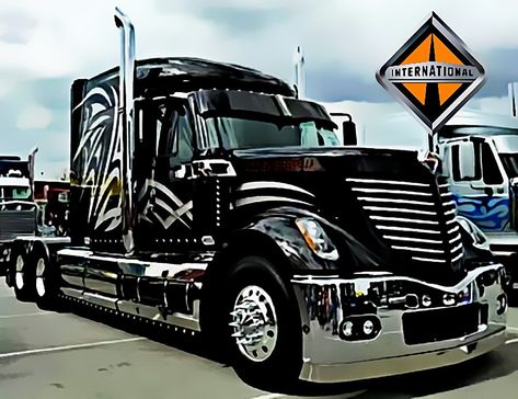 Custom Peterbilt, Navistar International, Hospital Admit Hand Pics, Custom Big Rigs, Show Trucks, Peterbilt Trucks, Big Rig Trucks, Large Cars, Big Rigs