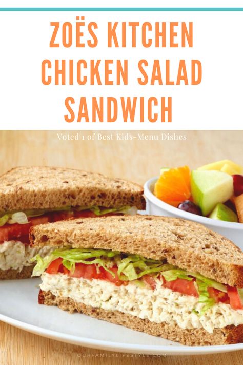 Chicken Salad Chick Recipe, Chicken Mayo Sandwich, Chicken Mayo, Zoes Kitchen, Best Chicken Salad Recipe, White Bean Hummus, Chicken Salad Sandwich Recipe, Delicious Chicken Salad, Grain Bread