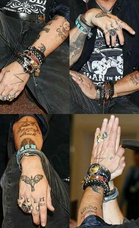 Another hands pic of Johnny! Johnny Depp Tattoos, John Depp, جوني ديب, Johnny Depp Style, Kaptan Jack Sparrow, Sparrow Tattoo, Young Johnny Depp, Johnny Depp Pictures, Johnny D