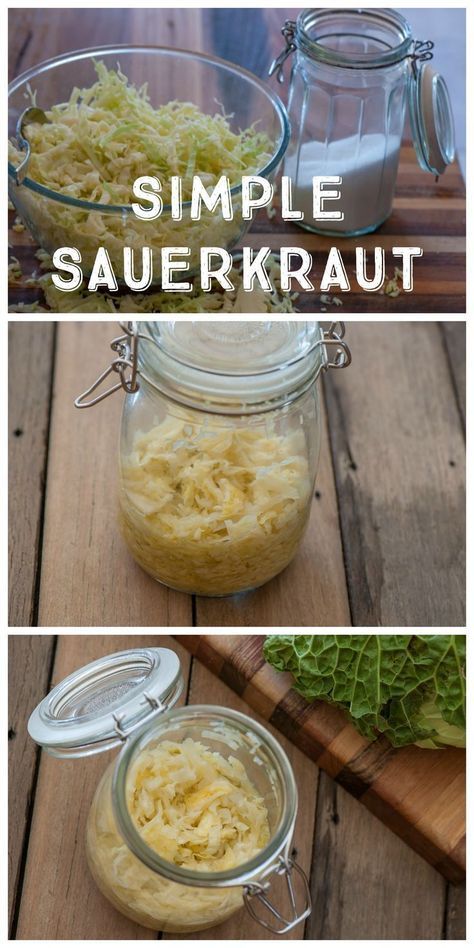 How To Make Sourcrout, Home Made Sour Kraut, Sourkrout Recipes, Kraut Recipes, Sourcrout Recipes, Sour Kraut, Fermenting Vegetables, Make Sauerkraut, Pickled Foods