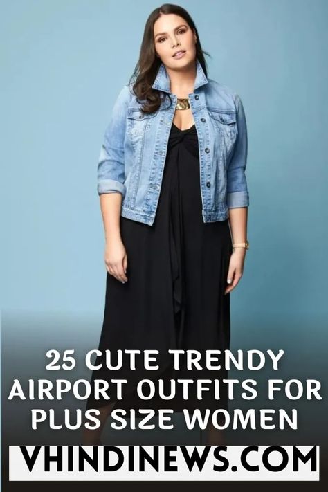 25 Trendy Airport Outfits for Plus Size Women: Best Travel Outfits for Curvy Women 48 Travel Outfit For Plus Size Women, Plus Size Summer Airport Outfit, Plus Travel Outfits, Curvy Travel Outfits, Plus Size Airplane Outfit, Plus Size Travel Outfits Summer, Plus Size Weekend Outfit Casual, Comfy Travel Outfit Long Flights, Plus Size Travel Outfits Airport Style