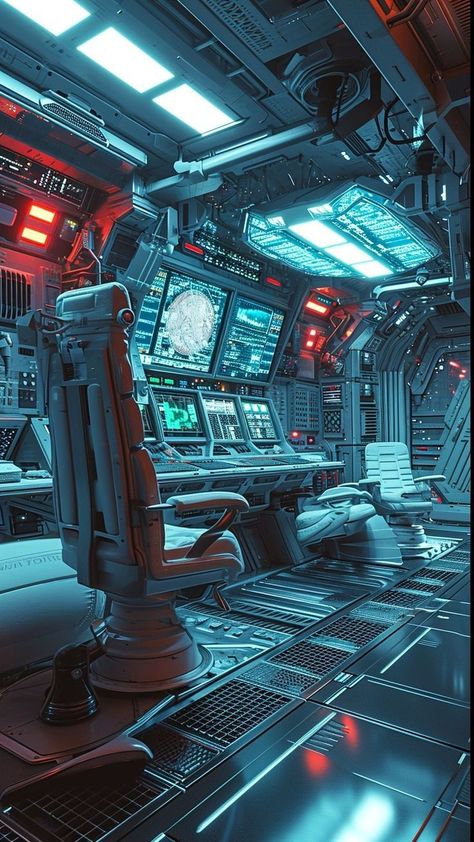 Spaceship Room, Spaceship Aesthetic, Space Station Interior, Scifi Interior, Interior Concept Art, Alien Spacecraft, Space Ships Concept, Spaceship Interior, Science Fiction Artwork