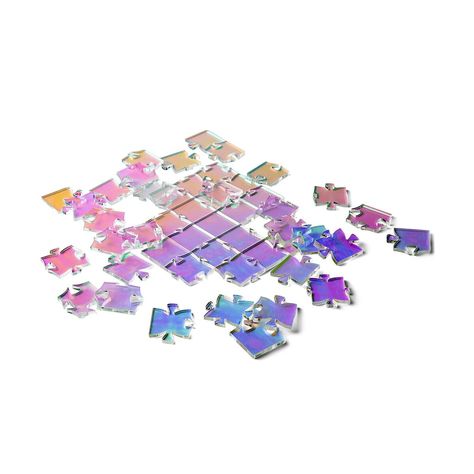 A Unique Puzzle For an 11-Year-Old: Color-Shifting Iridescent Puzzle Mindfulness Art, Footer Design, Milk Shop, Clear Your Mind, Xmas Ideas, Puzzle Design, 2020 Design, Logical Thinking, Design Milk