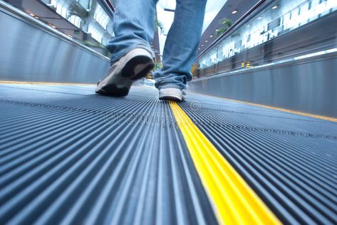 Man s foot walking in airport escalator. Perspective view (ground level #Sponsored , #Affiliate, #PAID, #walking, #Man, #ground, #airport Airport Escalator, Perspective View, In Airport, Ground Level, Marketing Program, Baby Steps, Pattern Drawing, How To Level Ground, Save Time