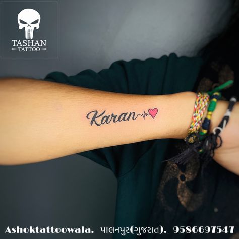 TashanTattoo
AshokTattooWala
S.4.5,Tirupati plaza
Opp. New bus stand
Near gd modi collage
Palanpur (gujrat)
9586697547
9687533310 Karan Name Tattoo, Name Tattoo, Tattoos, Quick Saves