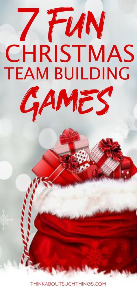 Team Building Fun Activities, Team Bonding Crafts Diy, Co Worker Games, Office Party Games For Adults, Christmas Activities For Office, Soccer Team Christmas Party Ideas, Team Building For Coworkers, Team Building Christmas Activities, Christmas Games For High School Students