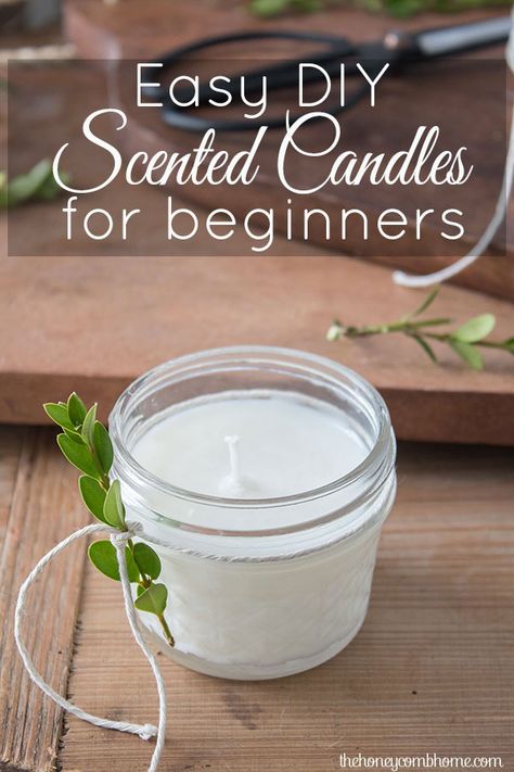 Candle Making Party Ideas, Candles For Beginners, Diy Scented Candles, Candle Making At Home, Candle Making For Beginners, Lilin Aroma, Expensive Candles, Smelling Candles, Diy Candles Easy