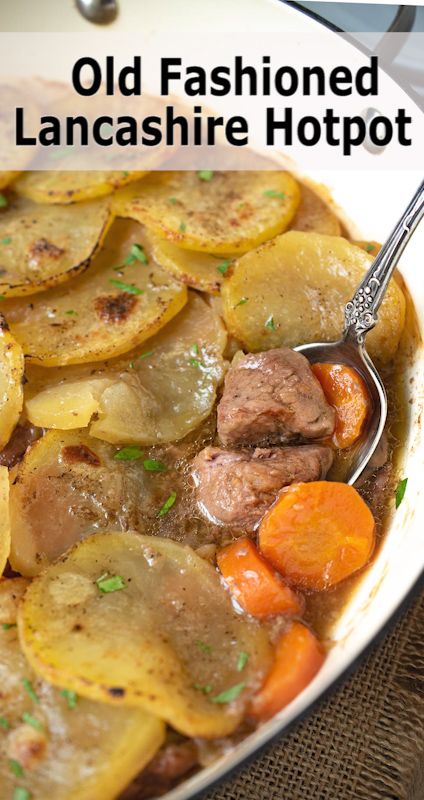 Lancashire Hotpot Lamb, Lancashire Hot Pot Recipe, English Meals, Catering Dishes, Lancashire Hotpot, Lancashire Hot Pot, Historical Food, Lamb Casserole, Great British Food