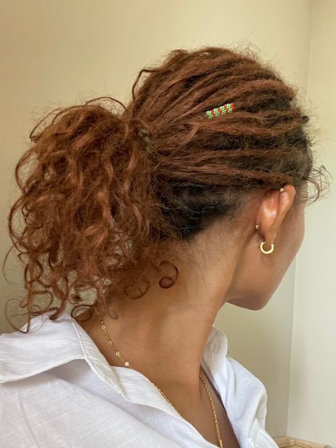 Curly Hair With Dreadlocks, Instant Locs, 3a Hair, Dread Head, Beautiful Locs, Just Tired, Dreadlock Hairstyles, Garden Gnome, Locs