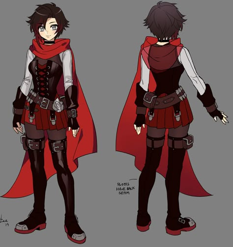 Rwby Rose, Rwby Characters, Villain Costumes, Rwby Comic, Team Rwby, Rwby Fanart, Rwby Anime, Demon King Anime, Fashion Design Drawings