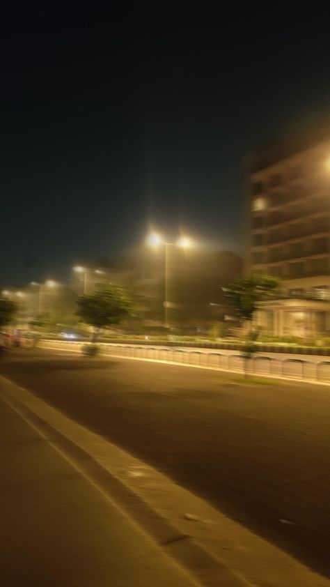 Midnight Walks Aesthetic, Empty Road Aesthetic, Scrapbook 2024, Blurry Aesthetic, Blur Picture, Miss The Old Days, Empty Road, Distant Memory, Memory Projects