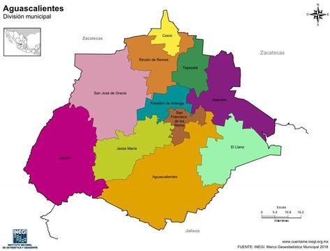 Aguascalientes es una de las 32 entidades federativas de la República Mexicana. Aquí te compartimos diversas versiones del mapa de este bello estado así como un poco de su historia. Tattoo Inspo, World Map, Map, Tattoos, Croquis