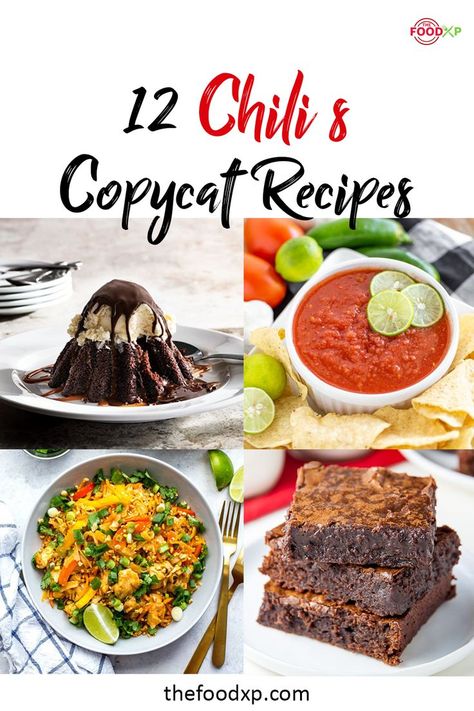 If you are looking for some Chili's Copycat recipes, then here are chili's 12 best recipes for you. Visit the official website of TheFoodXP to get your hands on the recipes. #chiliscopycatrecipes #chilisrecipes #copycatrecipes Chiles Copycat Recipes, Chili's Recipes Copycat, Chili's Copycat Recipes, Chili Restaurant Recipes Copycat, Chili’s Restaurant Recipes, Chili’s Copycat Recipes, Copycat Restaurant Recipes Chili's, Chilis Brocoli Copycat, Copycat Restaurant Recipes Dinners