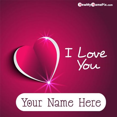 Whatsapp Profile Photo, Write Name On Pics, Love You Wife, I Love You Husband, Romantic Love Photos, Your Name Wallpaper, I Love You Animation, Love Images With Name, Happy Birthday Wishes Photos