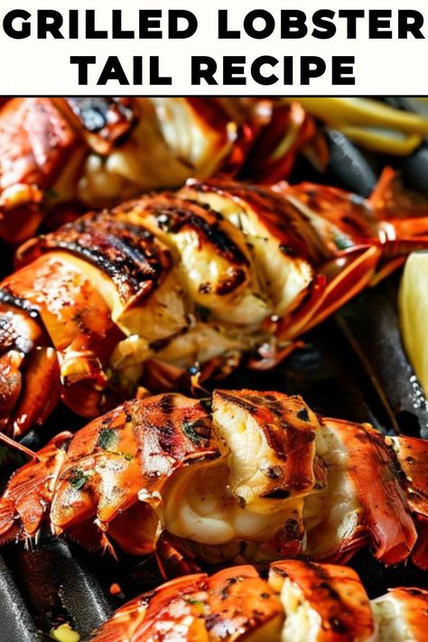 Looking for grill dinner ideas? Try our Grilled Lobster Tail Recipe! It’s a luxurious treat that’s surprisingly easy to make at home. The lobster tail is grilled to perfection, resulting in a succulent and flavorful seafood delight. It’s the perfect centerpiece for a special dinner or a weekend BBQ. Warm Water Lobster Tail Recipe, Grill Dinner Ideas, Grilled Lobster Recipes, Grilled Lobster Tail Recipe, Grill Lobster Tail Recipe, Lobster Tail Recipe, Grill Dinner, Seafood Delight, Grilled Lobster Tail