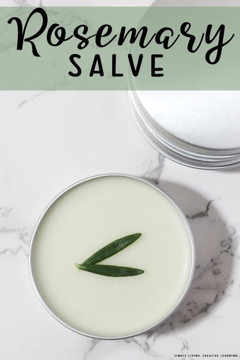 Rosemary Salve Plant Healing, Rosemary Salve Recipe, Homemade Balms And Salves, Antifungal Salve Recipe, Botanical Recipes, Salves And Balms, Balms And Salves, Diy Salves And Balms, Things To Do With Rosemary