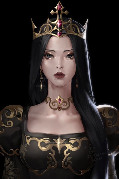 Character Design Royalty, Medieval Princess Character Design, Character Design Queen, Queen Oc Art, Warrior Queen Art, Anime Crown, Queen Character Design, Tiara Drawing, Queen Oc