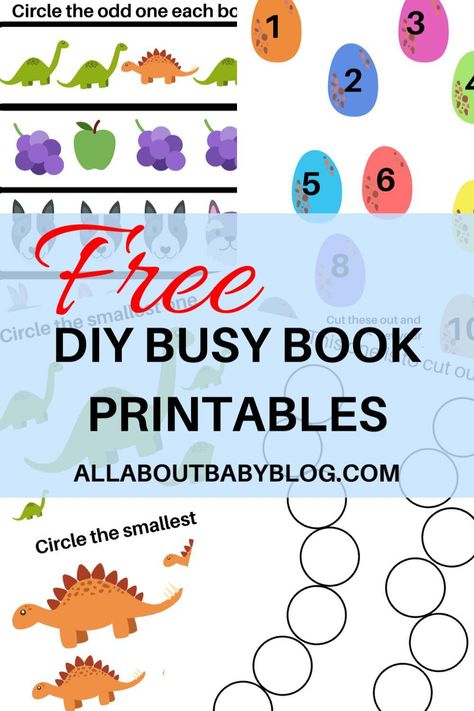 Free Busy Book printables to make your own Busy book for your toddler or younger child. A Busy book is perfect to keep your children busy especially during school closure. #busybook #freebies #toddler #children Velcro Busy Book Printable, Diy Busy Book Printable, Kindergarten Busy Book Free Printable, Free Quiet Book Printables, Busy Book Diy Free Printable, Quiet Book Printables Free, Busy Book Templates Free Printable, Free Printable Busy Book Pages, Busy Book For Preschoolers