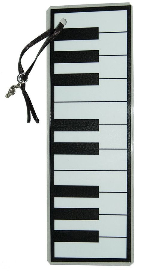 . Piano Bookmark, Scrapbooking Bookmarks, Piano Crafts, Handmade Bookmarks Diy, Diy Crafts Bookmarks, Creative Bookmarks, Piano Key, Music Crafts, Bookmark Craft