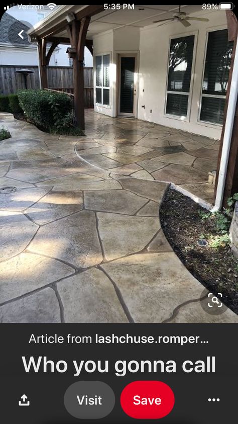 Concrete Stamping, Stamped Concrete Patio Designs, Concrete Stain Patio, Stone Pavers, Pool Repair, Concrete Patio Designs, Walkway Ideas, Stone Patio, Stamped Concrete Patio