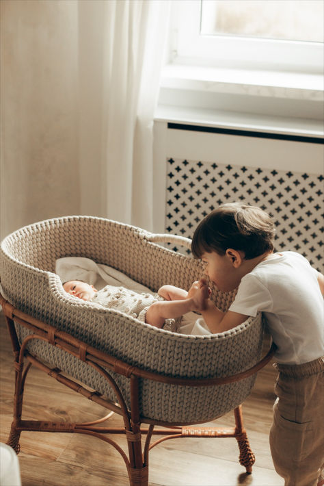 We offer moses baskets for newborn babies, accessories for family photosessions, baby shower gift, new mum gift. We create our moses baskets in Poland, we deliver to many countries. Baskets are available to order in many colours and styles 💫✨💖  Like Moses Manufacture 

Mum, Baby, Family Photos, Nursery Ideas, Newborn Nursery Room, Moses Basket, Baby Bed, Nursery Inspiration, Pregnancy, Pregnant to be Baby Family Photos, Moses Basket Baby, Retro Nursery, New Mum Gift, Stylish Bed, Newborn Nursery, Moses Basket, Newborn Babies, Stylish Beds