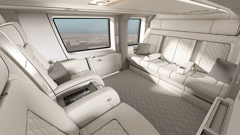 Helicopter Interior, Luxury Helicopter, Airbus Helicopters, Luxury Private Jets, Robb Report, Jet Boats, Jet Plane, Seat Design, Rv Stuff