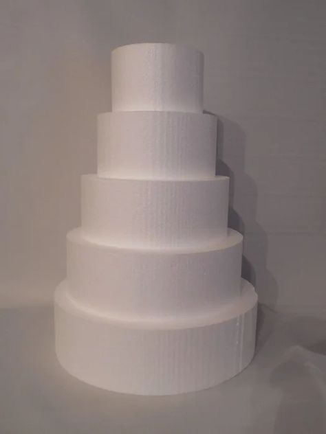 Fake That Wedding Cake! ( at Least Part of It ) : 8 Steps (with Pictures) - Instructables Big Beautiful Wedding, Faux Wedding Cake, Gum Paste Bow, Fake Wedding Cake, Fake Wedding Cakes, Beautiful Wedding Cake, Bride Head, How To Stack Cakes, Wedding Cake Tops