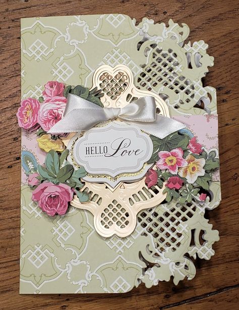 My Pieces of Time: Anna Griffin Nov. 6 HSN Shows!!! French Frames, Anna Griffin Inc, Shabby Chic Cards, Anna Griffin Cards, Mason Jar Crafts Diy, 3d Rose, Easel Cards, All Occasion Cards, Elegant Cards