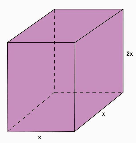 Topic for February 18, 2015: Solving for the dimensions of a square gallon can. Please visit the website to see the details. If you have any questions, please send me an e-mail. Square Prism, Solid Geometry, Send Me, The Details, E Mail, Geometry, Collage, Square, Pins