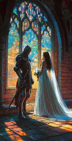 Medieval Fantasy Couple Art, Woman Knight Aesthetic, Prince And Princess Aesthetic, Dark Romance Art Romantic, Knight And Princess Aesthetic, Knights And Princess, Westeros Aesthetic, Knight And Lady, Medieval Couple