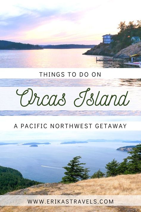 Orcas Island is one of the most popular destinations in Washington. Discover the best things to do on Orcas Island with this guide to the jewel of the San Juan Islands National Monument. San Juan Islands Washington Things To Do, Orca Island Washington, Orca Island, Washington Adventures, Orcas Island Washington, San Juan Islands Washington, California Coast Road Trip, Best Islands To Visit, Washington Trip