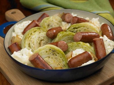 Kielbasa Cabbage Skillet Air Fryer Cabbage Wedges, Sausage Cabbage Skillet, Sausage And Cabbage Skillet, Air Fryer Cabbage, Fryer Cabbage, Kielbasa Cabbage, Sausage And Cabbage, Cabbage Skillet, Cabbage Wedges