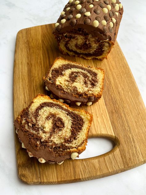 Chocolate Marble Loaf Cake, Chocolate Swirls, Dairy Free Baking, Marble Cake Recipes, Gluten Dairy Free, Dairy Free Chocolate Chips, Gluten And Dairy Free, Cake Mixture, Chocolate Swirl