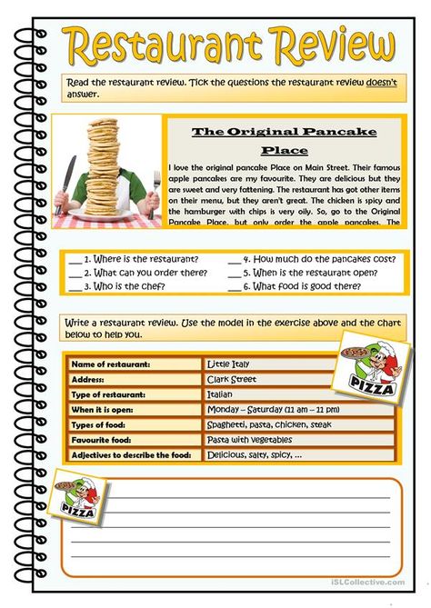 Restaurant English, Esl Reading, School Nutrition, Reading Comprehension Lessons, English Teaching Materials, Reading Food Labels, Nutrition Facts Label, English Activities, English Reading