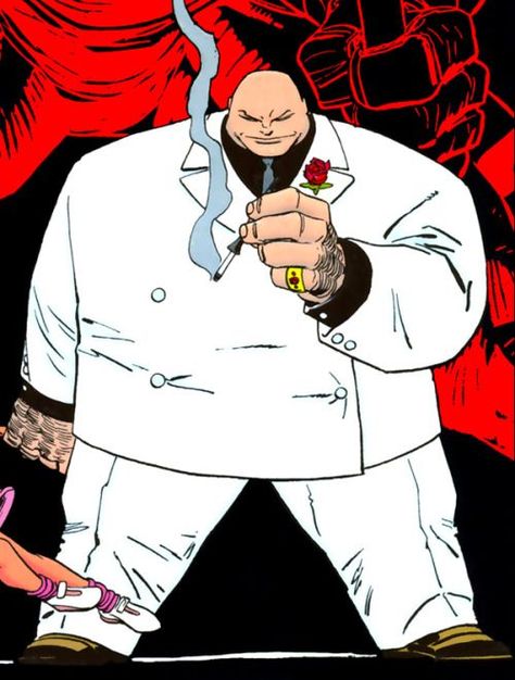 Kingpin Marvel Kingpin, Wilson Fisk, John Romita Jr, Matt Murdock, Marvel Daredevil, Frank Miller, Comic Book Artwork, Marvel Villains, Bd Comics