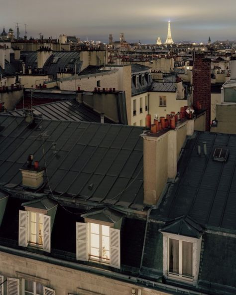 4x5 Large Format Rooftop Photos of Paris at Night Paris Rooftops, Paris Dream, Paris Vibes, Parisian Life, Paris Aesthetic, Paris At Night, Living In Paris, Paris Love, Paris Apartments