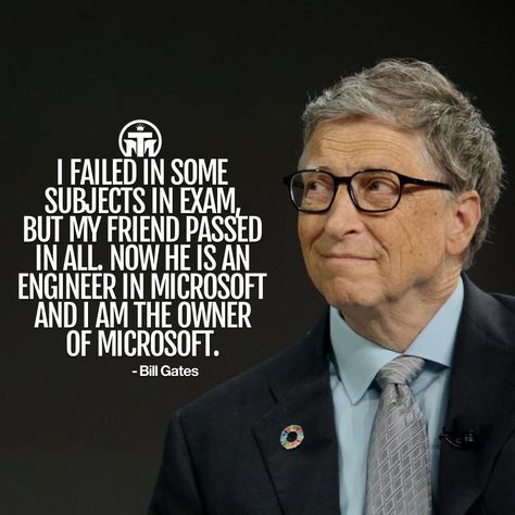 Bad grades won't keep you from success. #millionairethinking #billgates #iliasaghrim Grades Quotes, Sailing Quotes, Bad Grades, Fantasy Quotes, Journal Quotes, School Motivation, Thoughts And Feelings, Bts Book, Study Motivation