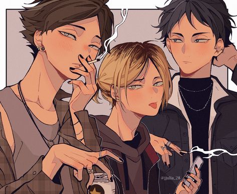 Akaashi Keiji, Kenma Kozume, Haikyuu Funny, Haikyuu Manga, Haikyuu Characters, Haikyuu Fanart, Anime Boyfriend, Fanarts Anime, Anime Boys