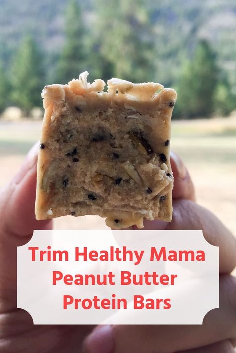 Easy Protein Snacks, Homemade Protein Bars, Trim Healthy Mama Dessert, Low Carb Protein Bars, Peanut Butter Protein Bars, Vegan Protein Bars, Protein Bars Homemade, Healthy Protein Snacks, Low Carb Peanut Butter