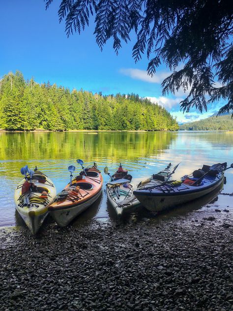 Meares Island Sea Kayaking Adventure | Get Inspired Everyday! Kayaking Aesthetic, Kayaking Ideas, White Water Kayak, Kayak Camping, Kayak Accessories, Kayak Adventures, Whitewater Kayaking, Whitewater Rafting, Sea Kayaking