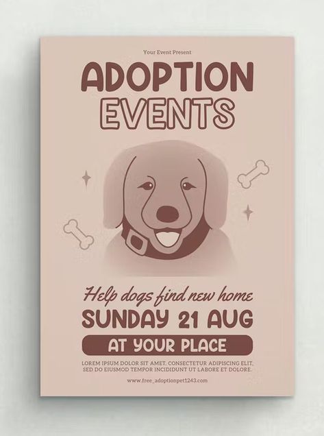 Pet Adoption Announcement, Adoption Announcement, Rescue Pets, Cute Easy Drawings, Pet Dog, Flyer Template, Pet Adoption, Animal Rescue, Easy Drawings