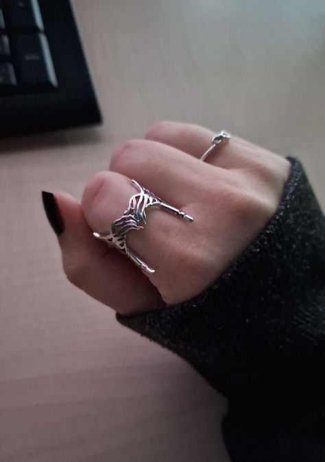 Scarlet Witch Merch, Loki Ring, Room Jewelry, Marvel Merch, Marvel Jewelry, Fandom Merch, Witch Nails, Witch Rings, Jewelry Styling