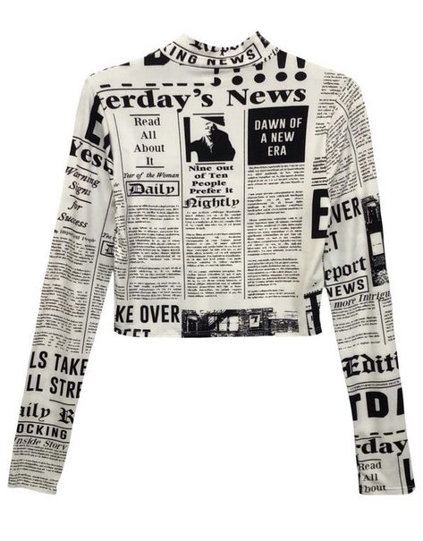 newspaper news print Newspaper Shirt Outfit, Newspaper Shirt, Newspaper Clothes, Newspaper Corset Top, Newspaper Print Shirt, Newspaper Print Top, Newspaper Tank Top, Newspaper Print Corset, Summer Outfit Accessories